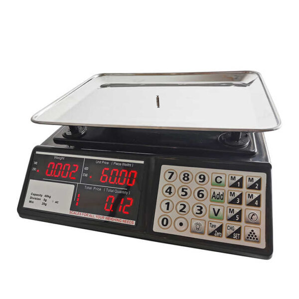 Price Computing Digital Tabletop Weighing Scale