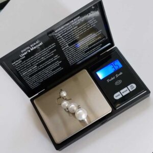 Digital Gem Scale, 0.1g Precision Portable Pocket Weighing Device