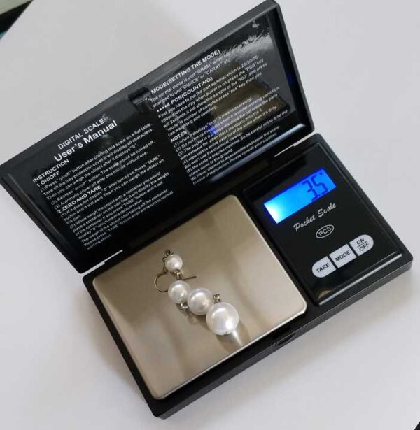 Digital Gem Scale, 0.1g Precision Portable Pocket Weighing Device
