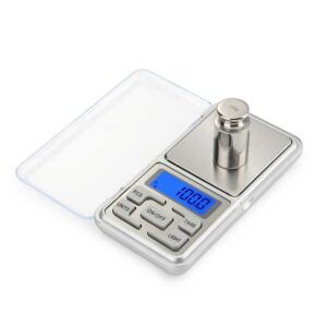 Compact Gemstone Weighing Scale, 200g Capacity with Backlit Display