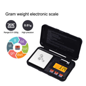 Miniature Jewelry Scale, 0.1g Precision Portable Weighing Device