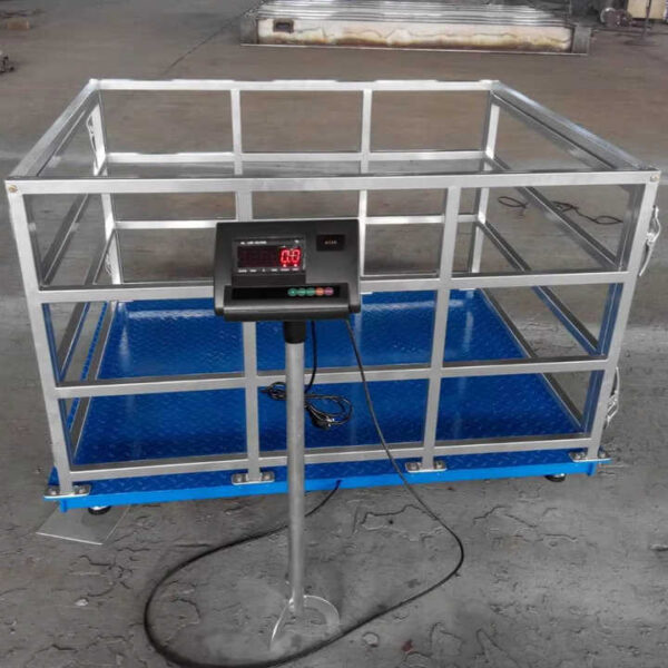 Digital Platform Scale for Pigs, Goats & Sheep, Livestock Farm Equipment