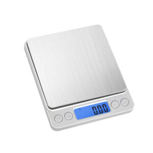 Compact Mineral Jewelry Scale, 500g Max, Digital Pocket Format