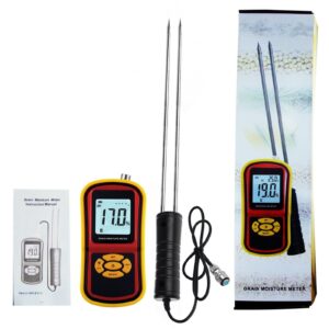 Grain Moisture Meter Analyzer, Portable LCD Tester for Coffee Beans