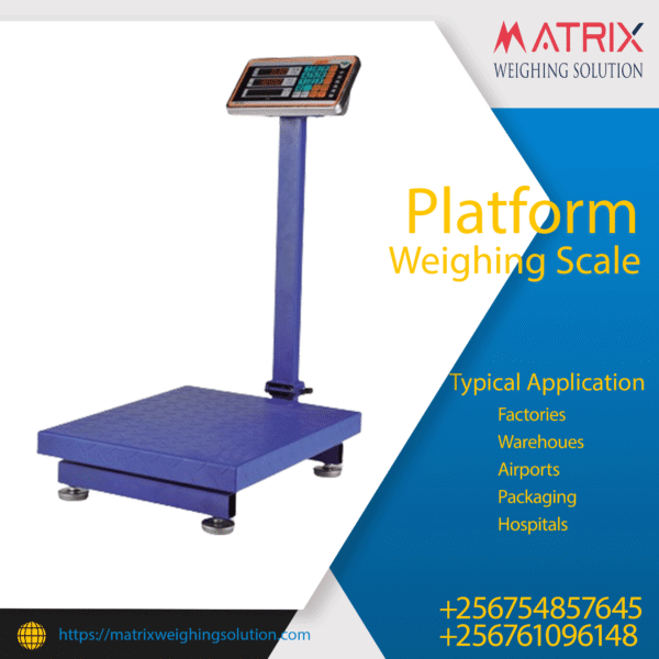 Floor Weighing scales calibration in Uganda