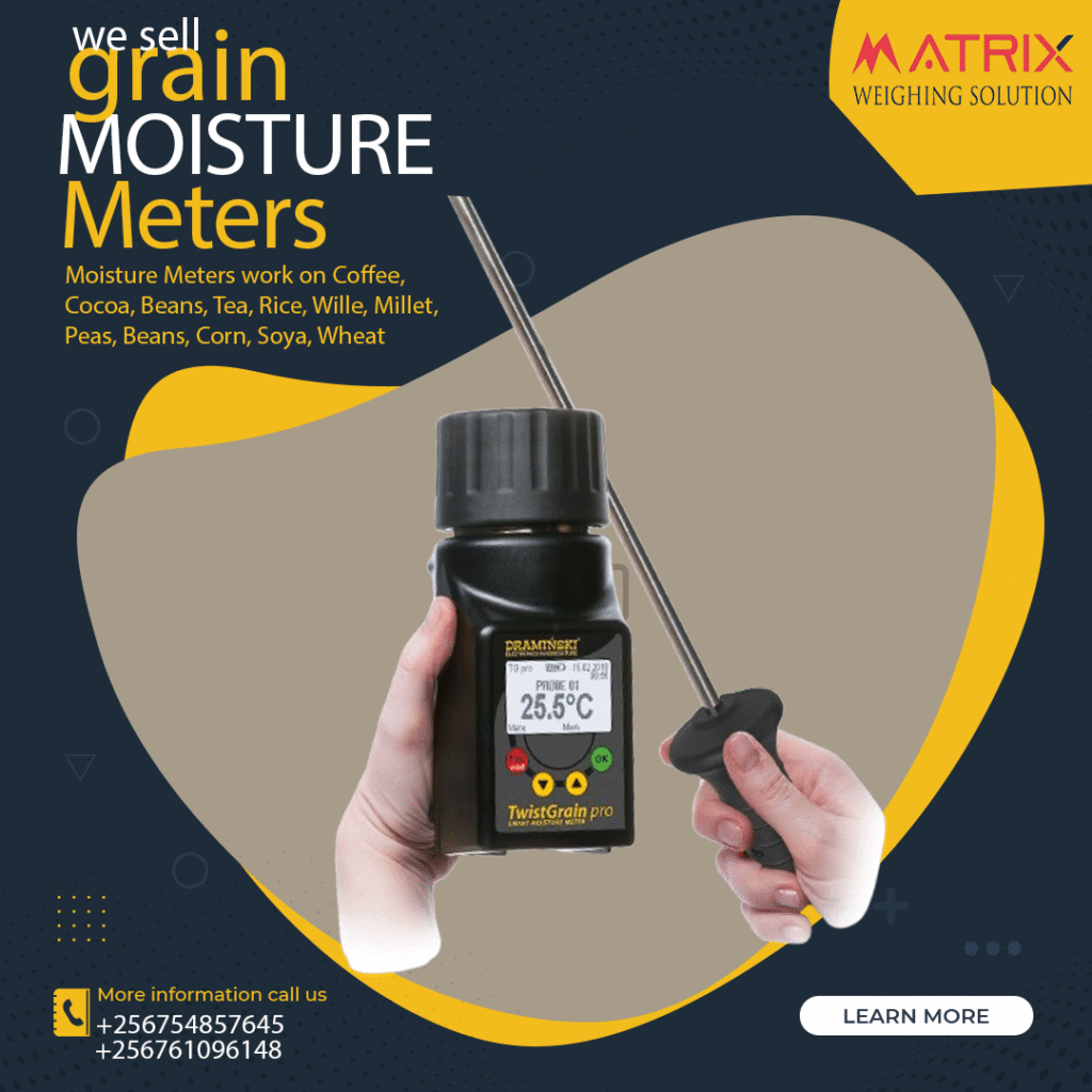 Coffee Rice Corn Moisture Tester, Portable Analyzer