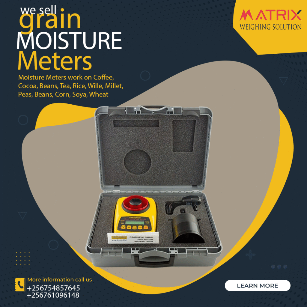 LCD Grain Moisture Tester for Cereals, Portable Digital Analyzer