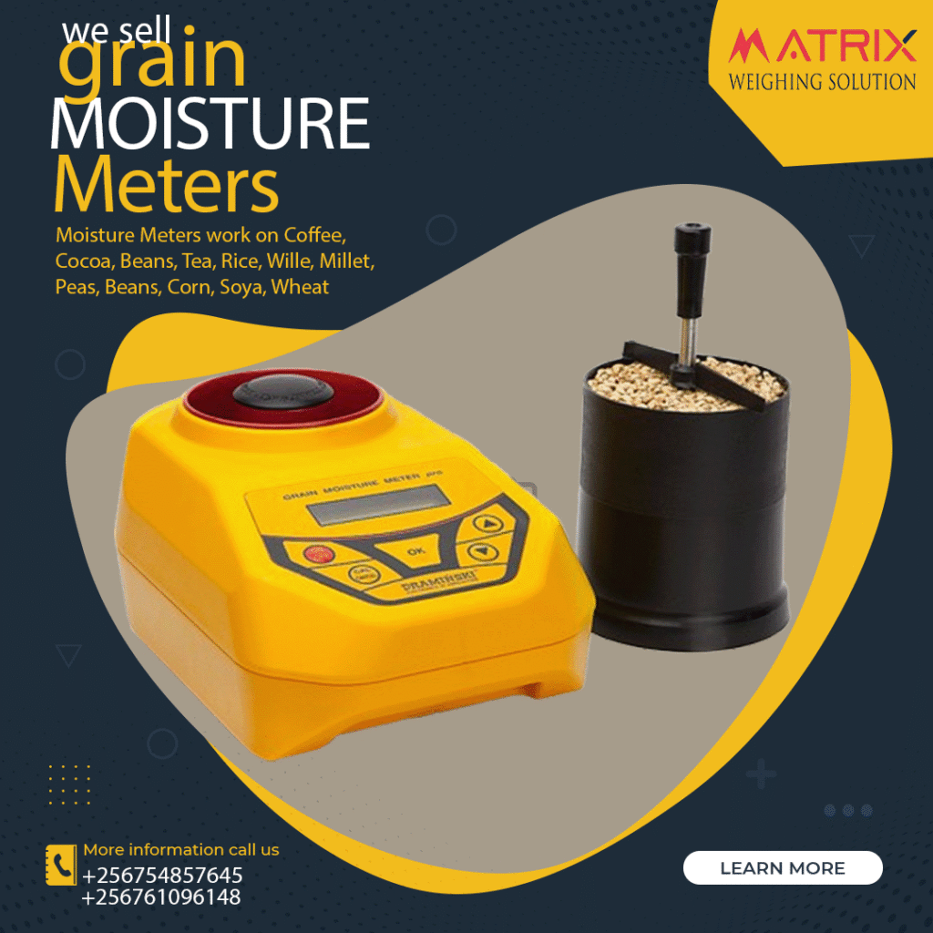 Coffee & Cocoa Moisture Meter, Handheld Digital Analyzer for Quality Control