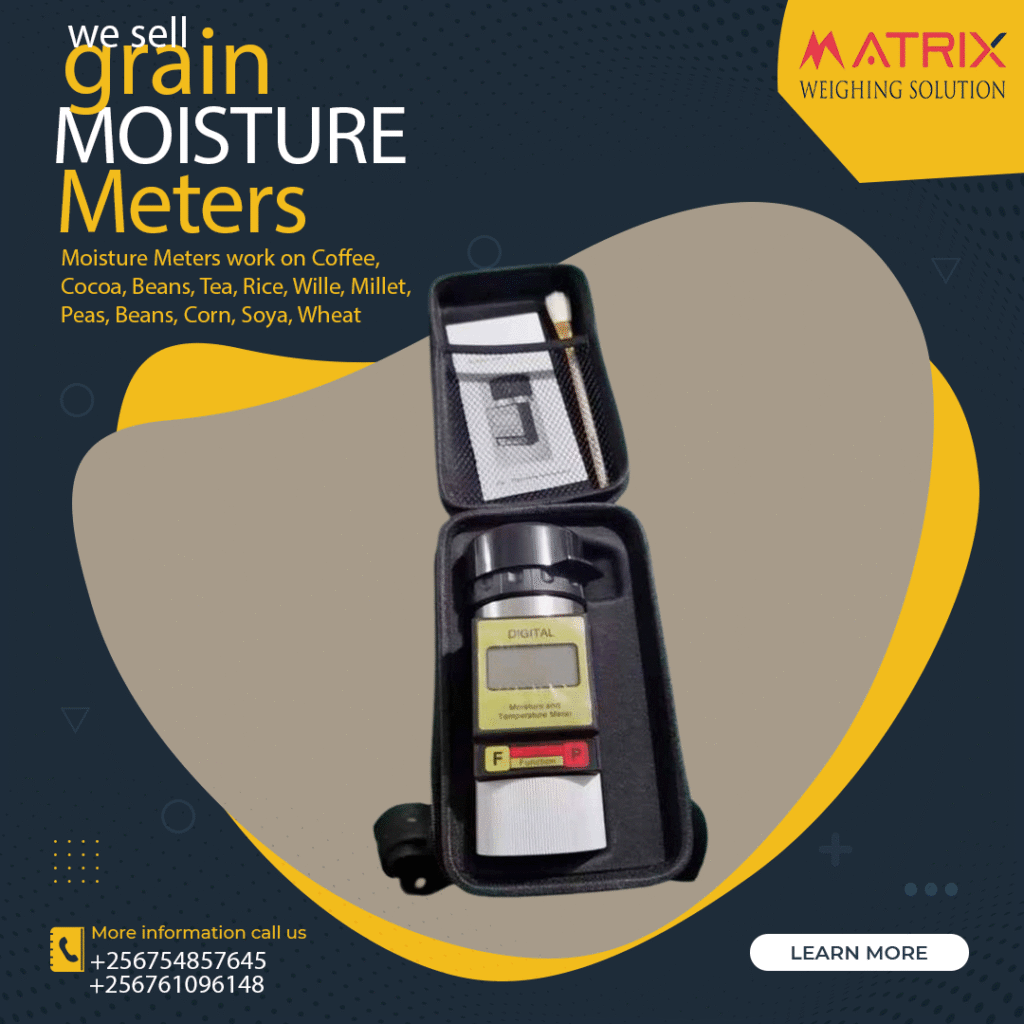 Portable Digital Analyzer for Coffee Beans and Cocoa Moisture