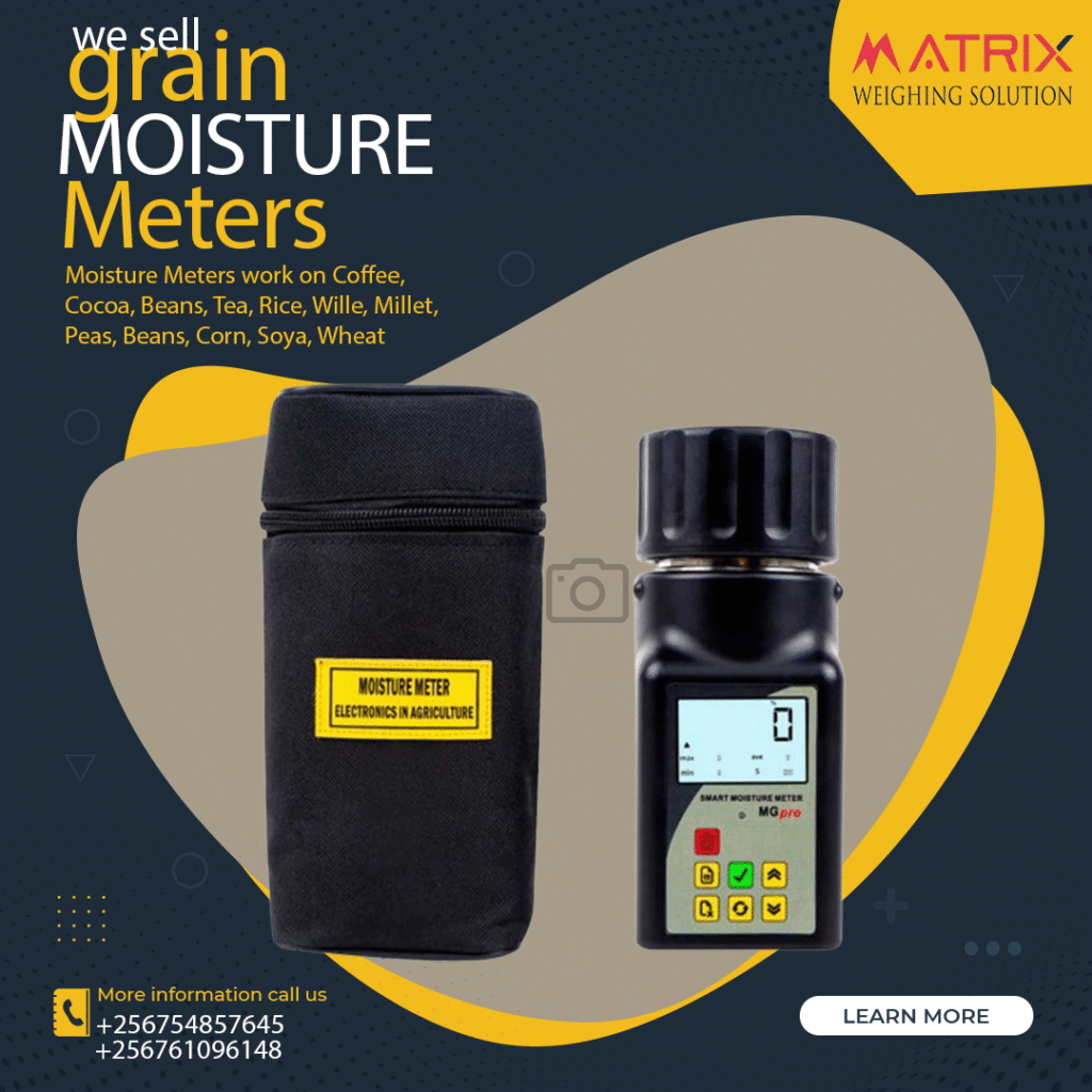 Multi-Purpose Grain Moisture Meter for Wheat, Beans, Maize

