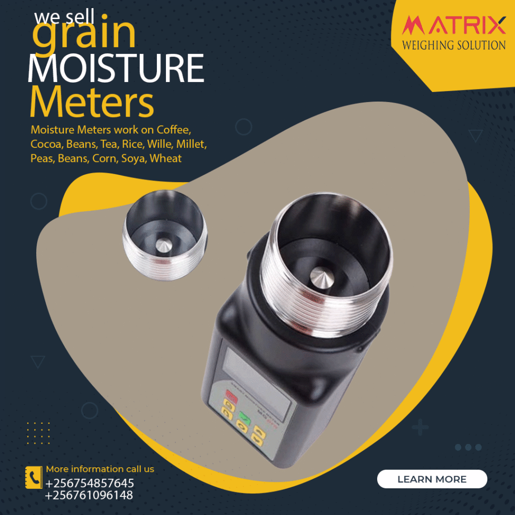 High Precision Coffee Bean Moisture Meter, Portable Digital Tester
