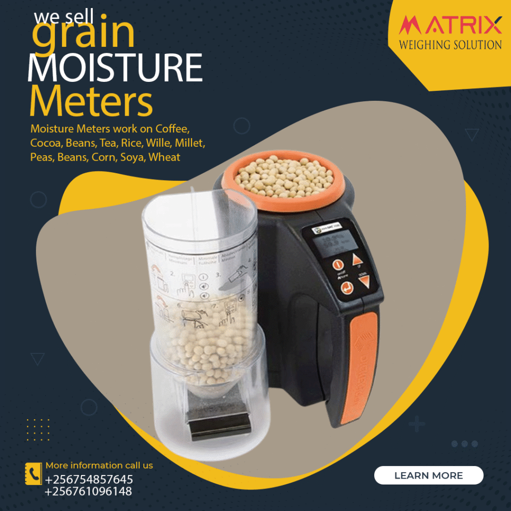 Digital Moisture Meter for Soil & Grain, Dual Sensor Analyzer Tester