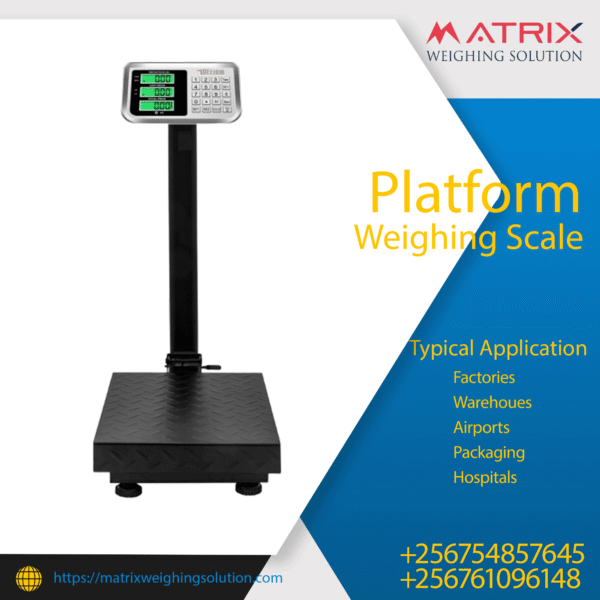 Floor Weighing scales installation in Uganda