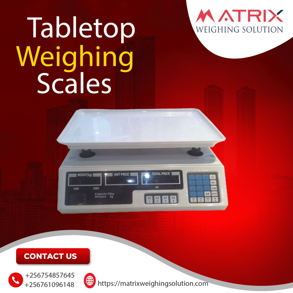 Tabletop Weighing scales supplier in Uganda +256 761096148