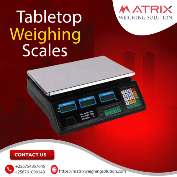 Tabletop Weighing scales price negotiation in Uganda