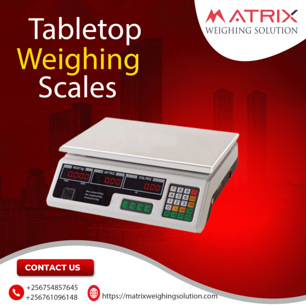 Tabletop Weighing scales vendor in Uganda