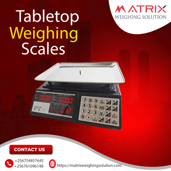 Tabletop Weighing scales price model in Uganda