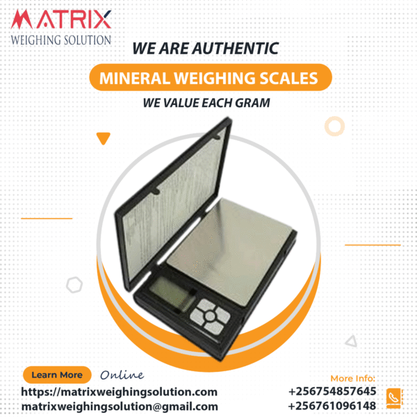 Mineral Weighing scales provider in Uganda +256 754857645