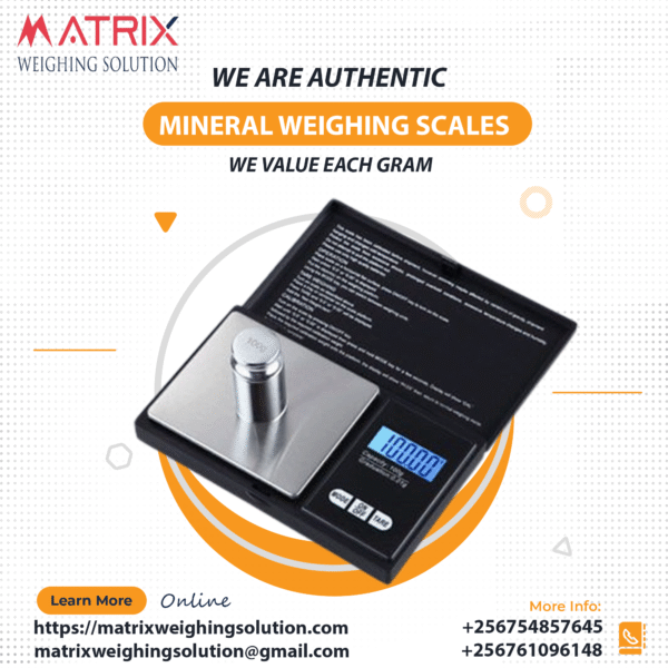 Mineral Weighing scales equipment supplier in Uganda +256 754857645