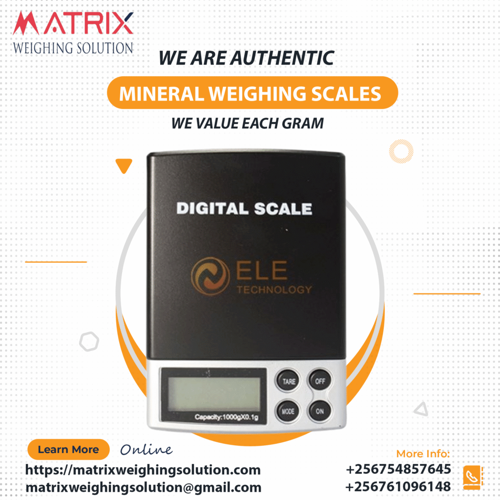Mineral Weighing scales Factory price in Uganda +256 754857645
