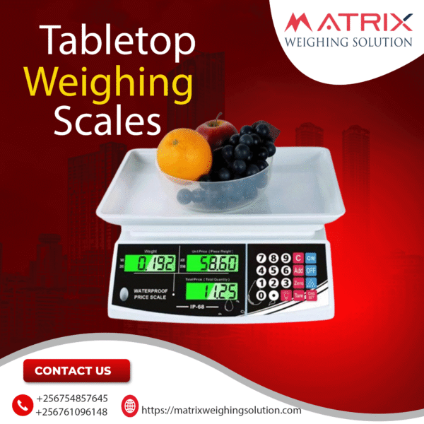 Tabletop Weighing scales manufacturer in Uganda