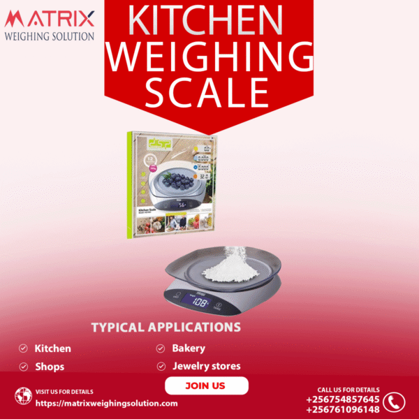 Kitchen Waterproof Weighing scales in Uganda