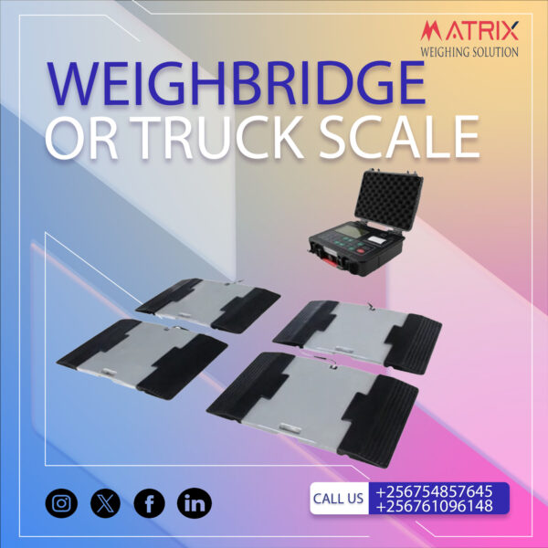 60T truck scale in Uganda +256 761096148