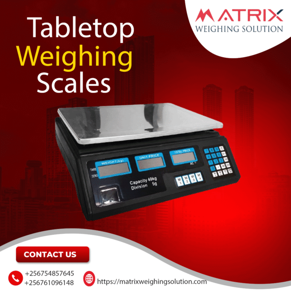 Tabletop Weighing scales for Sale in Uganda