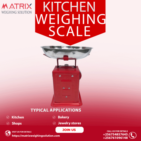Kitchen Waterproof Weighing scales in Uganda