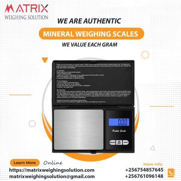 Mineral Weighing scales price list in Uganda +256 754857645