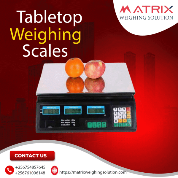 Tabletop Weighing scales price list in Uganda