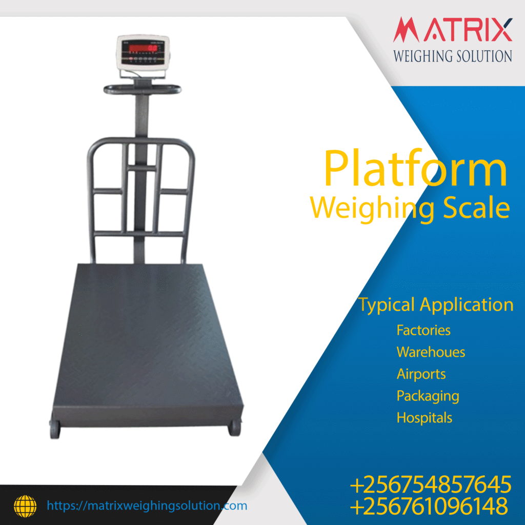 What is the price of platform weighing scales in Uganda +256 754857645