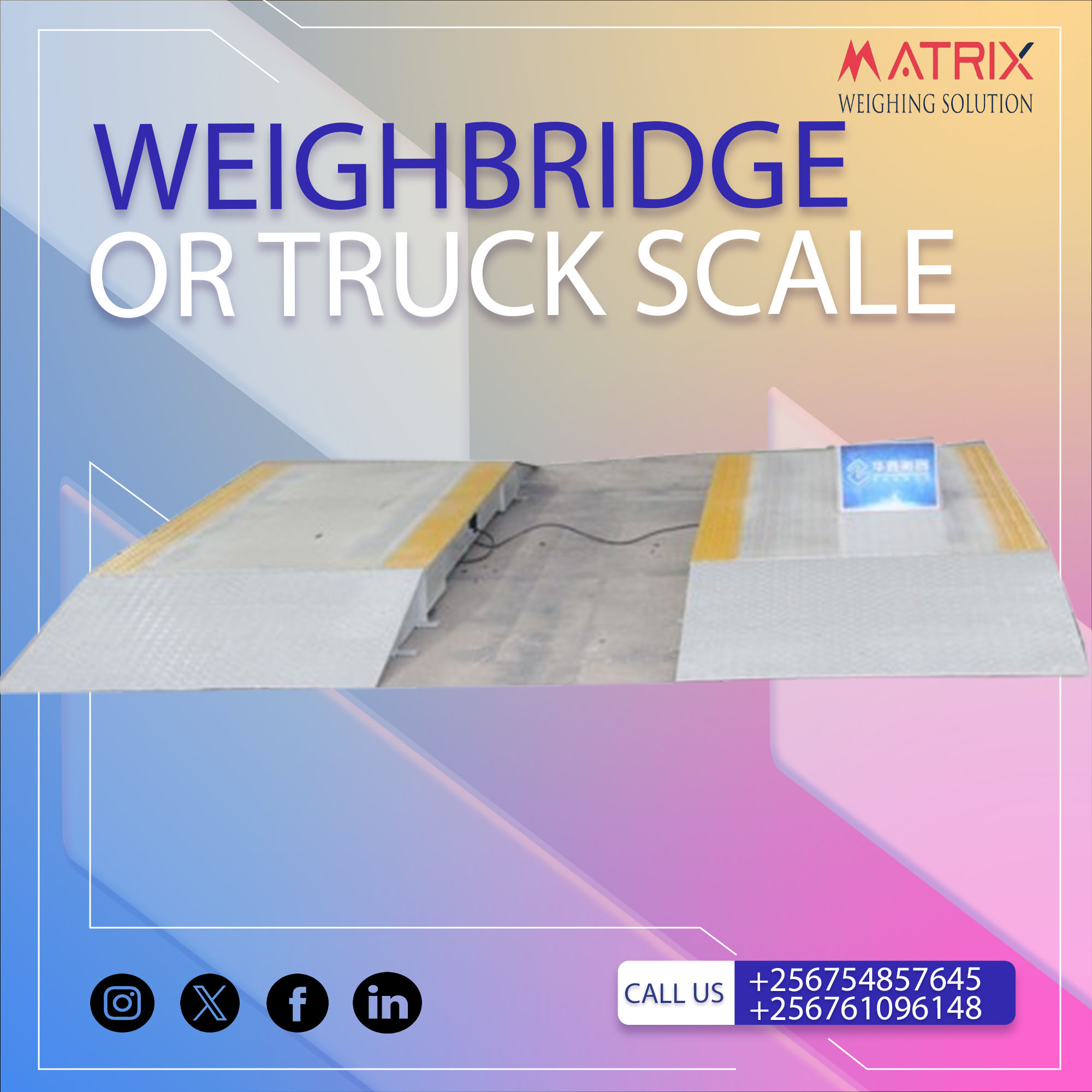 60-ton weighbridge in Uganda +256 754857645 60-ton weighbridge in Uganda +256 754857645